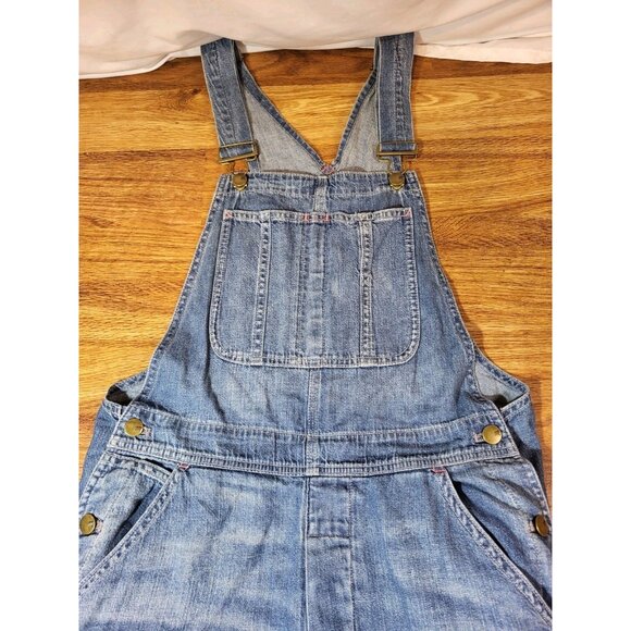 Alexa Chung Madewell Size M Denim Chambray Overalls - Picture 2 of 5